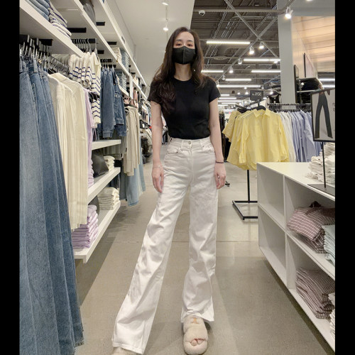 CK女士高腰舒适牛仔裤