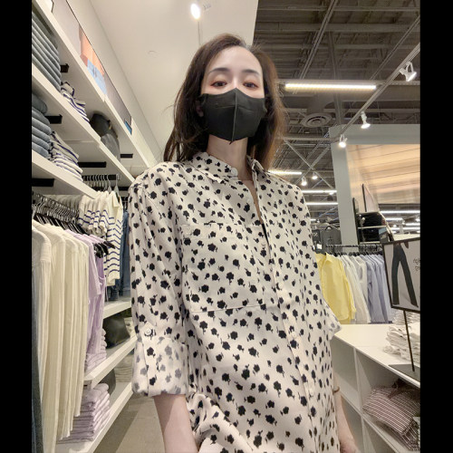 CK女士长袖衬衫宽松款