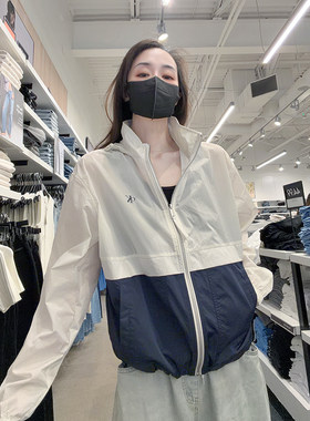 CK女士运动潮流立领防晒服