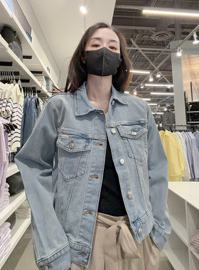 CK女士宽松版牛仔夹克外套