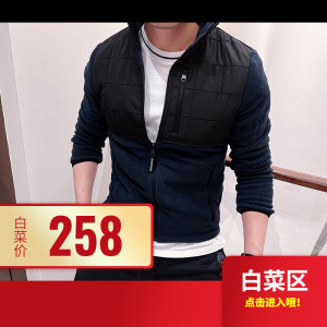 Calvin Kleln/CK男士2022秋季新款拉链开衫卫衣外套休闲潮 CM8-63
