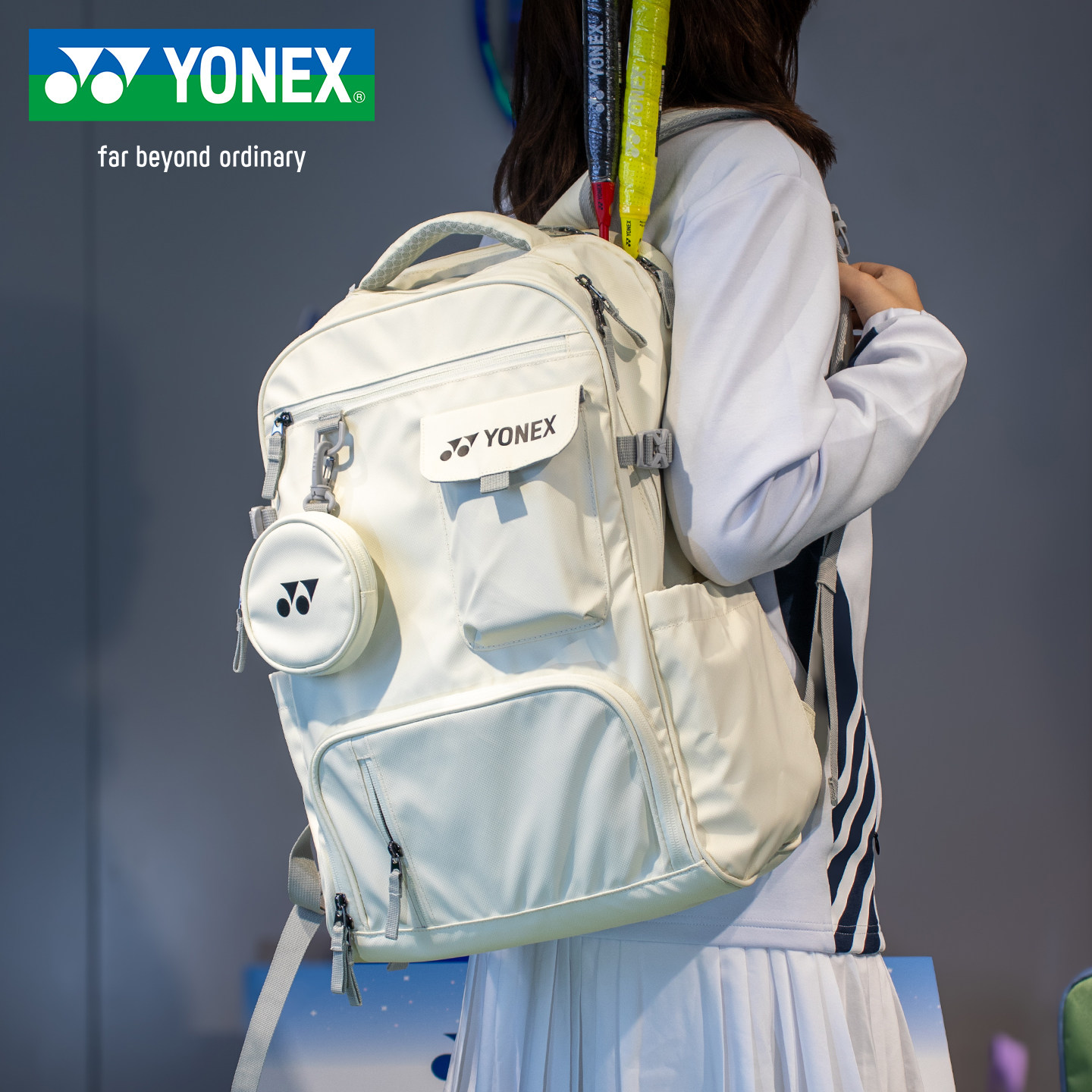 【门店发货】尤尼克斯羽毛球/网球包双肩包独立鞋仓大容量BA363CR,运动/瑜伽/健身/球迷用品,羽毛球包,淘宝优惠券,粉丝福利购,淘宝优惠卷