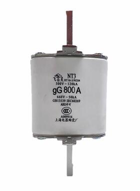 NT3熔断器RT16-3 RT36 gG800A 500A400A熔断器陶瓷保险丝熔芯660V