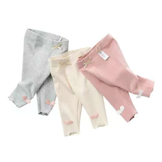 66-130码戴家儿童裤子春秋女童打底裤女宝宝弹力休闲裤子中小童