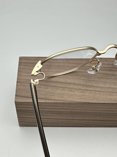 超轻纯钛架眼镜高度数645T 圆款 神级舒适感 999.9逆R铰链女款