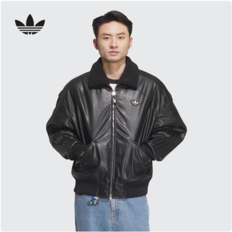 阿迪达斯运动休闲棉服