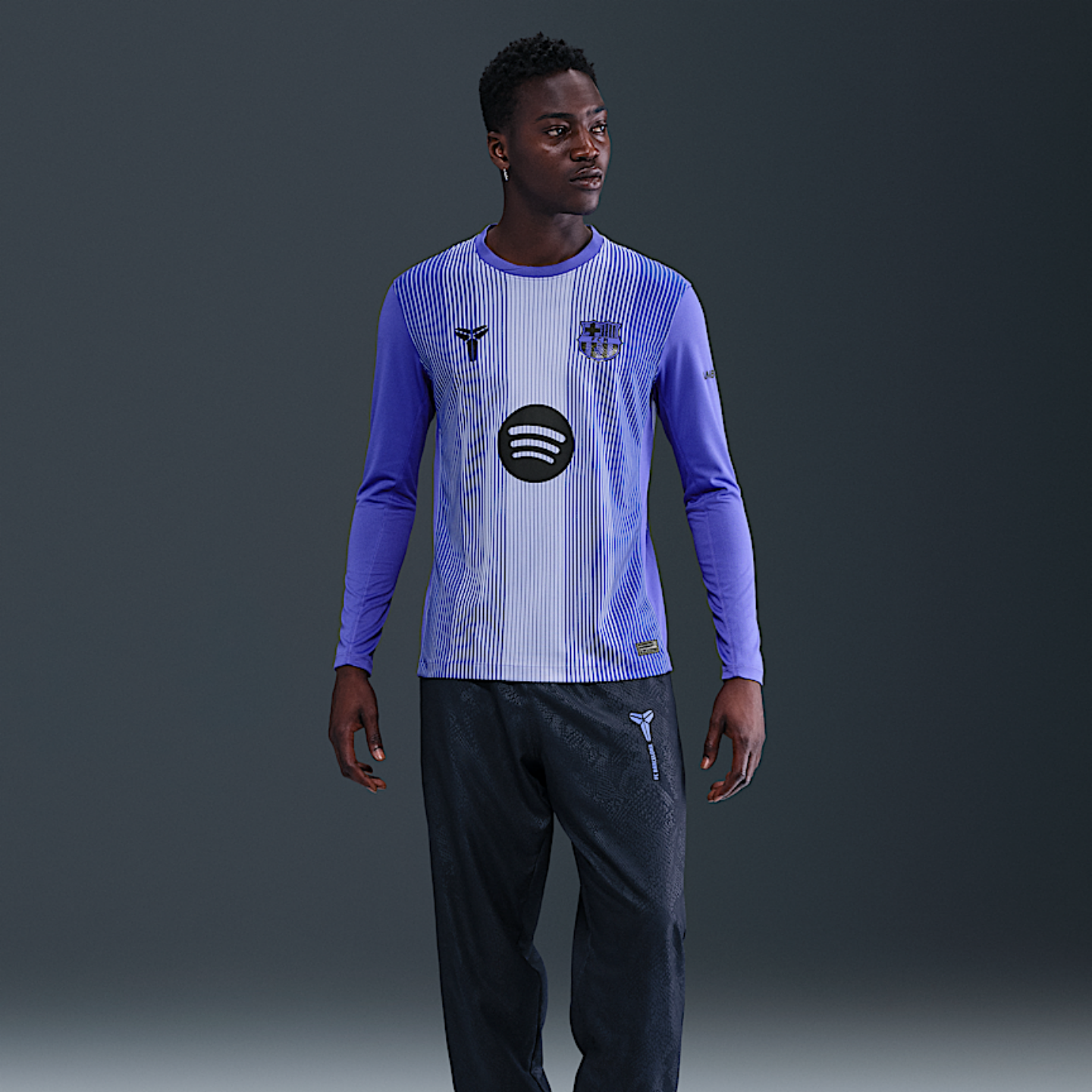 Nike耐克2526赛季巴萨客场守门球迷版长袖足球服球衣HQ9290-511
