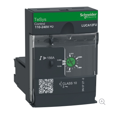 施耐德正品 LUCA12FU标准型控制单元3...12 A 110...240 V AC/DC