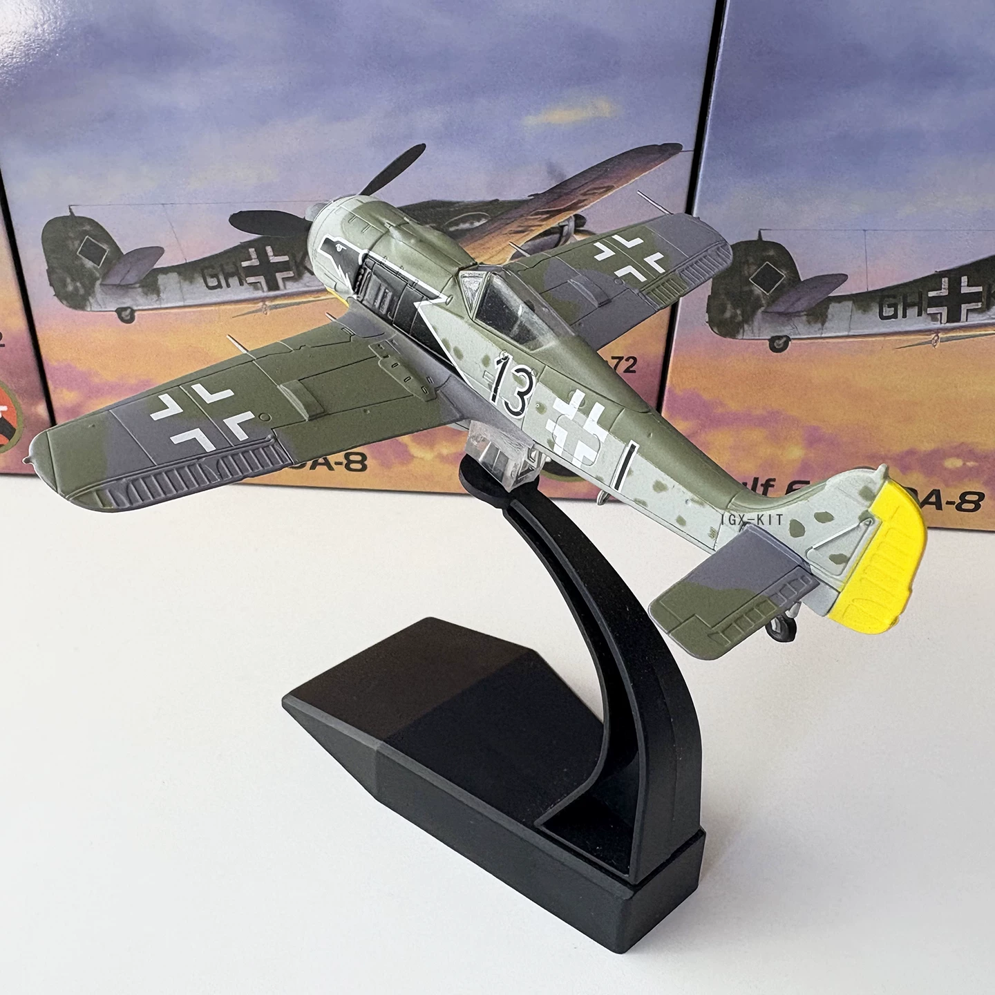 1/72 World War II немецкий FW190 Butcher Bird истребитель воздушная лезвия имитируемый набор моделей коллекции украшения