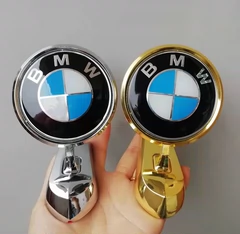 logo ô tô Thích hợp cho BMW Engine Vỏ mặt đứng -điểm chuẩn trang trí bên ngoài sửa đổi BMW Car BID đánh dấu nhãn dán nhân cách xe máy logo oto logo các hãng xe oto