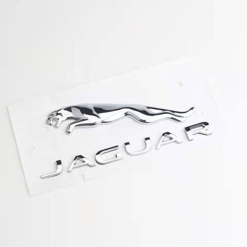 捷豹车标改装黑色P380/EV400/XFL/XFL/FTYPE/FPACE后尾字母排量