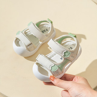 基诺辅一阶段男女宝宝鞋学步鞋婴幼儿学步机能鞋夏季新款防踢凉鞋
