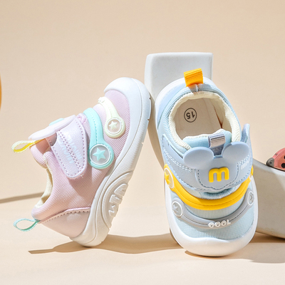 Ginofu机能防滑魔术贴学步机能鞋