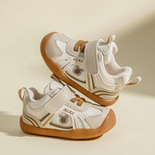 运动鞋 3岁男女宝宝防滑软底魔术贴拼色休闲机能鞋 Ginofu学步鞋