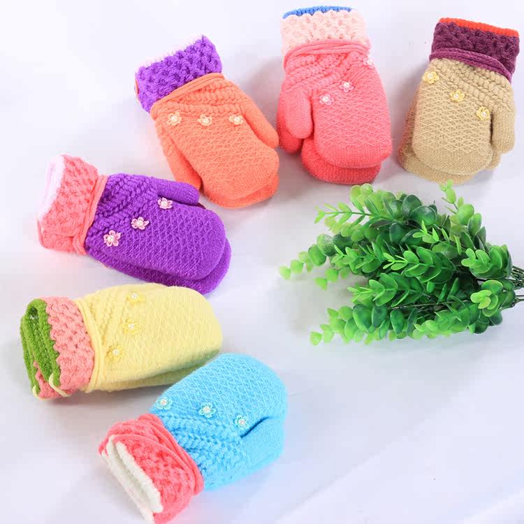 Gants pour enfants en acrylique - Ref 2149295 Image 1