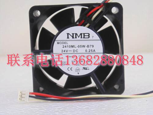 2410ML-05W-B79 NMB 6025 6CM 24V 0.25A ABB 变频器风扇