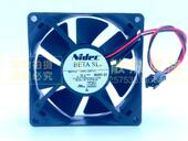 24V 0.23A NIDEC 80X80X25MM 24TS2 8CM 变频器散热风扇 D08A