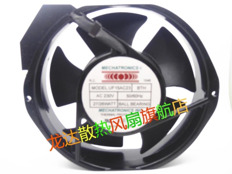 MECHATRONICS风机UF15AC12/C23 BTH 17238 115V/230V散热17CM风扇