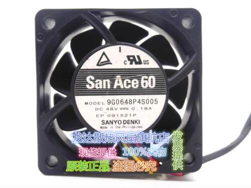 全新原装三洋SANYO风扇9G0648P4S005 DC48v 0.18A 4线pwm高端风扇