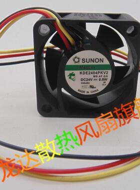 建准SUNON 4CM厘米4020 24V 0.8W KDE2404PKV2 MS.A.GN交换机风扇