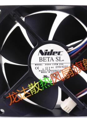 D09A-12PM 12V 0.10A全新原装正品Nidec 9225风扇 富士变频器风扇