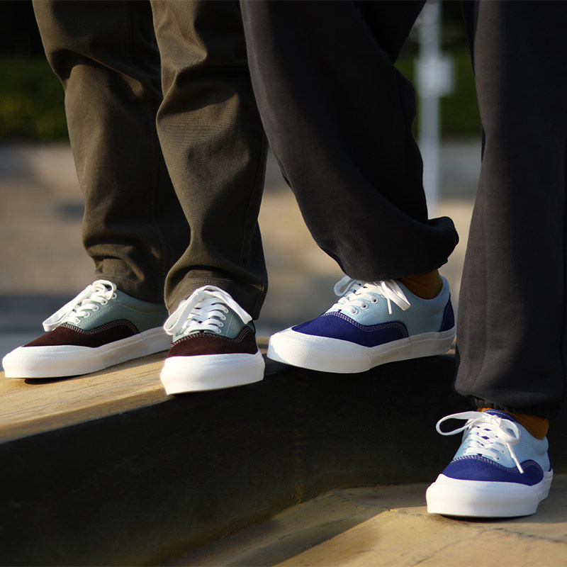 极路客官方旗舰店极光蓝 绿咖啡男女专业耐磨翻毛皮bmx街舞滑板鞋