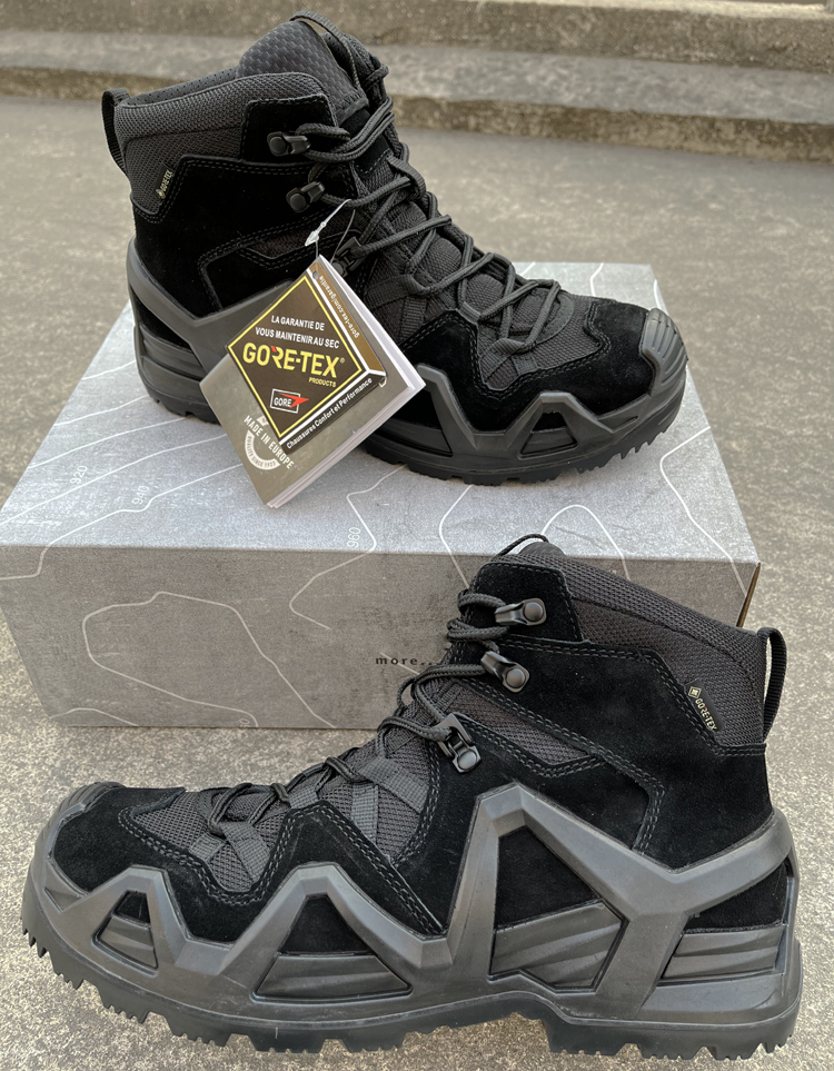 thumbnail for MK2 Autumn Winter Mid-Top Outdoor Waterproof Hiking Hiking Boots Wearable Waterproof Slippery Desert Shoes Boots Combat Boots GTX Shoes