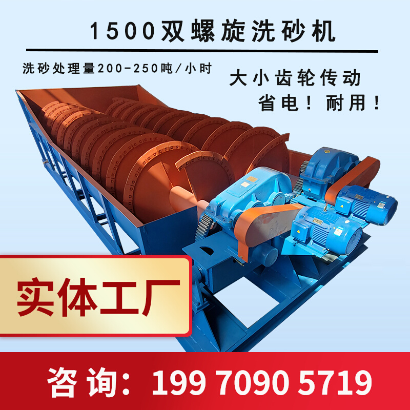 關于渣漿螺旋洗砂機的信息