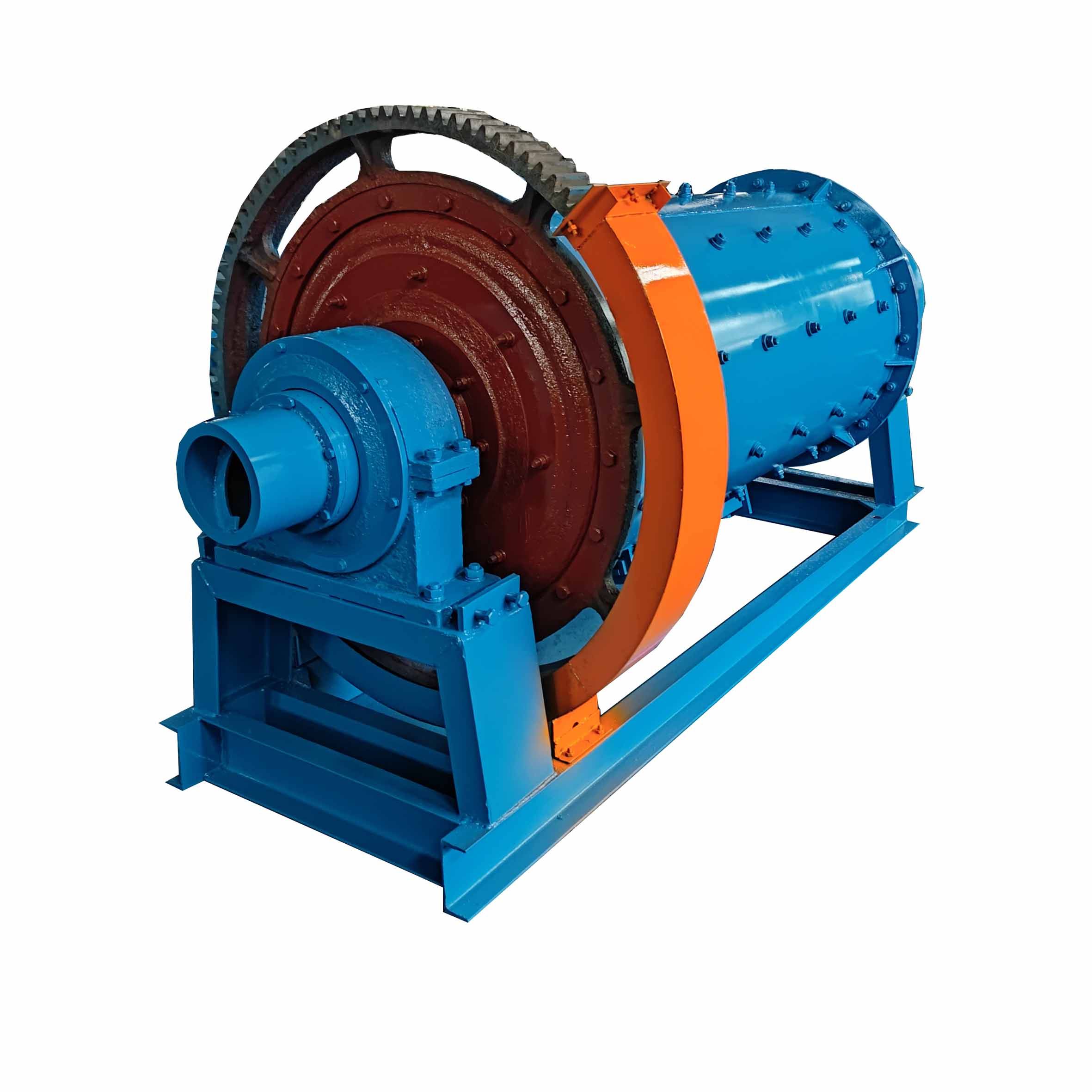 炉渣金属渣研磨矿物连续循环投料磨粉机大中小型矿用湿式钢球磨机