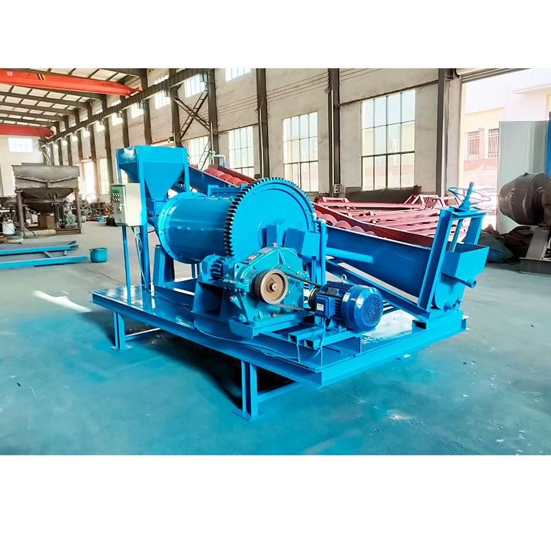 焚烧炉渣物料研磨矿浆溢流型节能连续式湿式滚筒旋转滚动钢球磨机