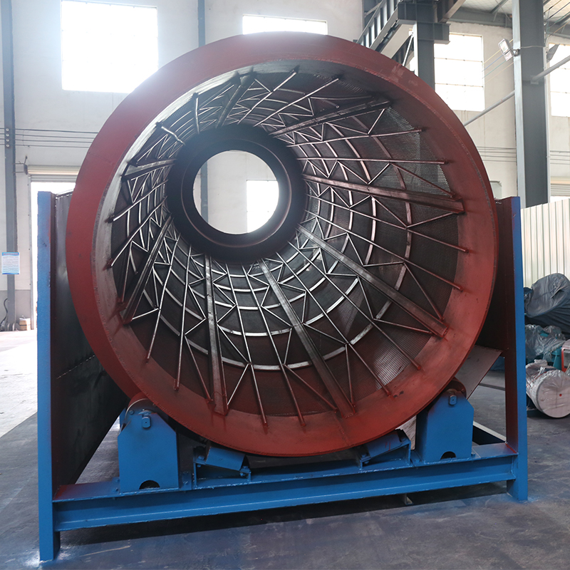 大型单筒2060滚筒筛齿轮导轨总成分拣筛支架圆筒筛电厂炉渣滚动筛