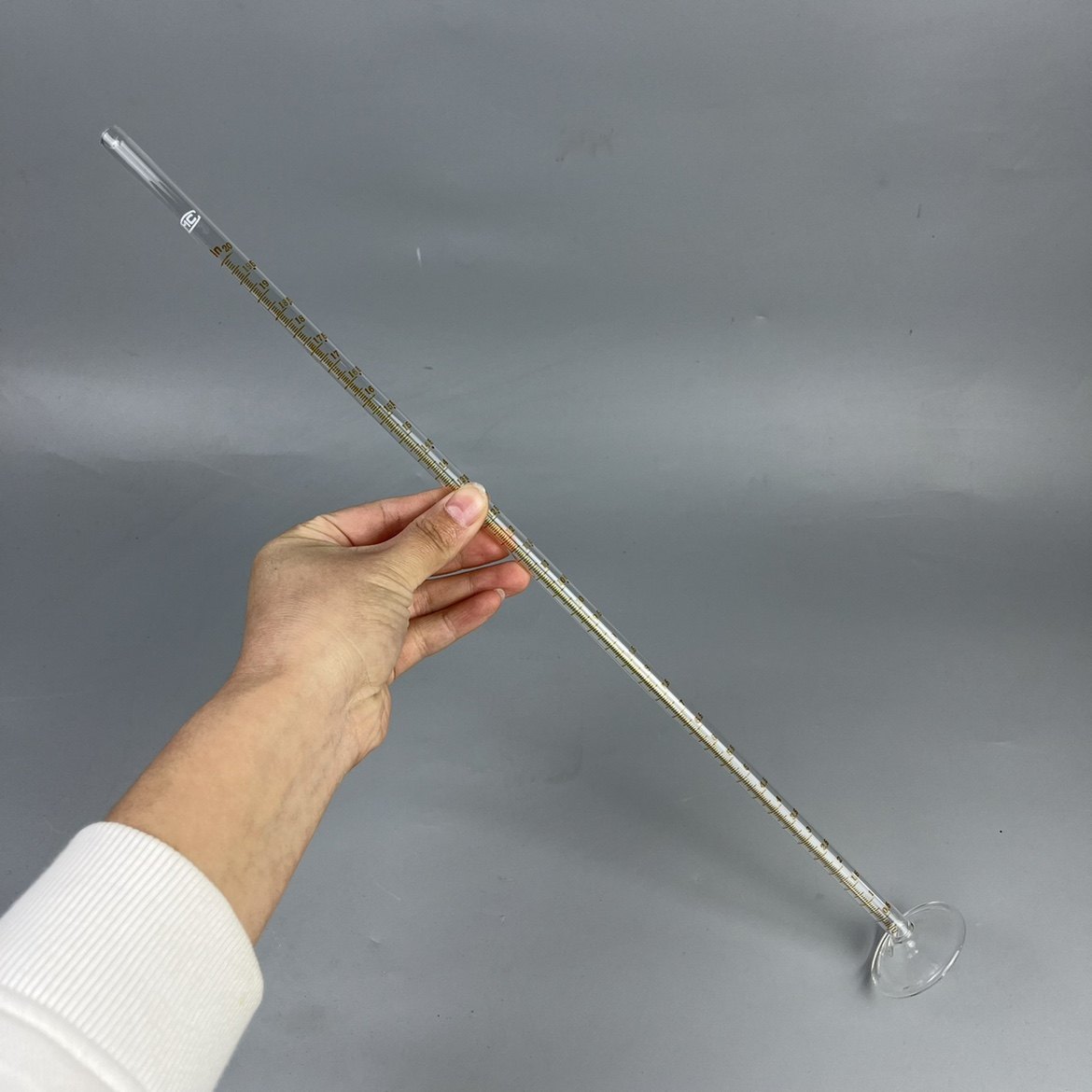 玻璃量筒定制款1ml2ml5ml10ml分度0.01量入式高精度量筒可定做