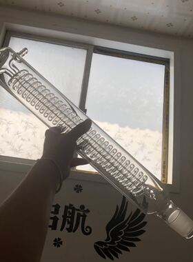 单双层玻璃反应釜蛇形冷凝管玻璃回流冷凝器5L10L20L30L0L100L
