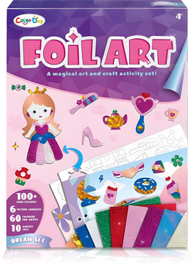 Foil Art Kit for Kids Unicorns Arts and Crafts Kits toy贴画