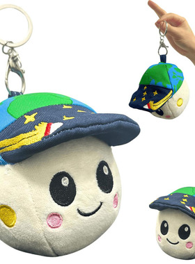 1pc  Artemis 2 Rise Plush Keychain Moon Mission Plushies toy