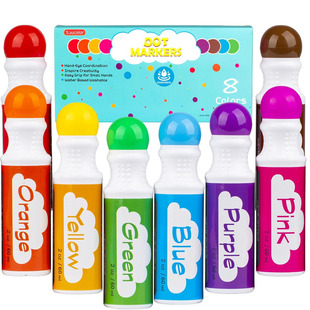 Dot Markers Bingo Daubers Washable Art Markers 8 Colors kids