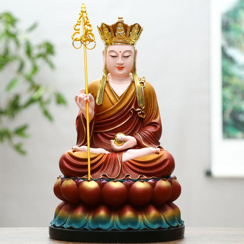 寺庙客厅摆件唐三藏九华山佛像
