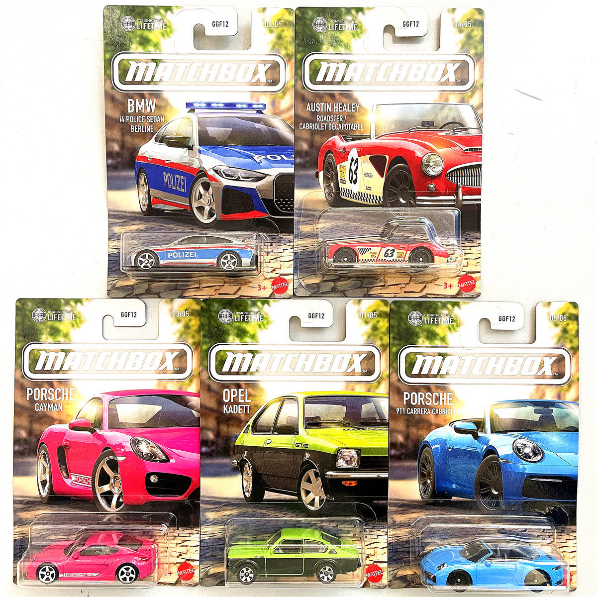 福特道奇凯迪拉克珍藏车模火柴盒