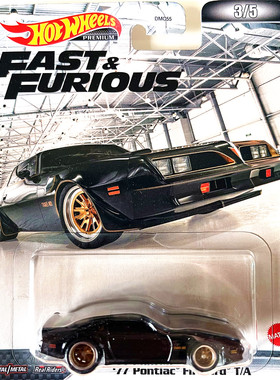 HOTWHEELS风火轮FAST&FURIOUS速度与激情DMC55珍藏车模福特别克F1