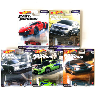 风火轮Hotwheels Fast&Furious速度与激情GBW75三菱日蚀珍藏车模