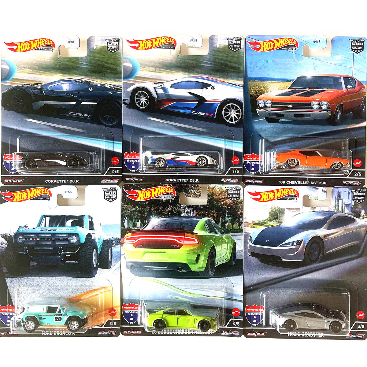 HotWheels风火轮汽车文化车模FPY86美国特斯拉ROADSTER克尔维特