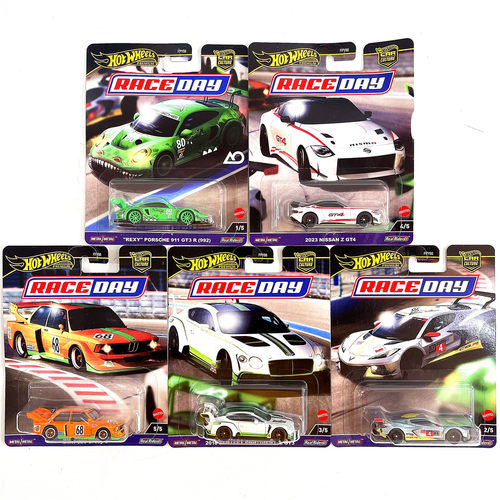 风火轮FPY86汽车文化赛道日珍藏合金车模保时捷91克尔维特RACEDAY