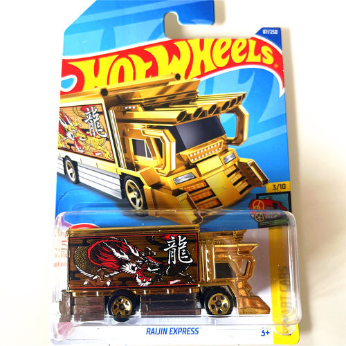 HOTWHEELS风火轮火辣小跑车C4982022KDLF批次RAIJINEXPRESS暴走族-封面