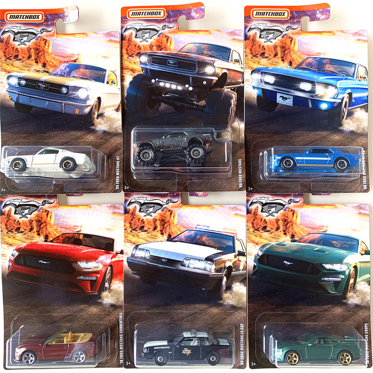 美泰福特系车模男孩玩具车火柴盒