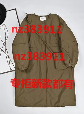 氏伽2025冬装新款国内专柜正品代购5406161原1699咖绿黑色