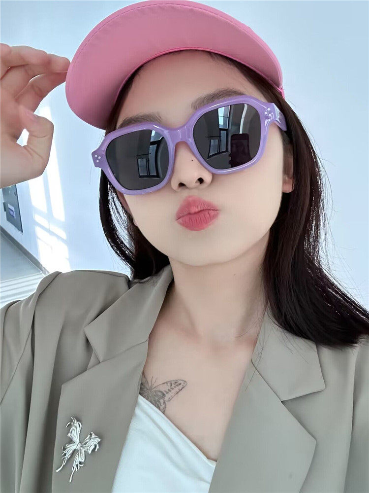 2023新款夏天度假紫色y2k墨镜千禧风女高级感欧美太阳眼镜糖果色,ZIPPO/瑞士军刀/眼镜,太阳眼镜,淘宝优惠券,粉丝福利购,淘宝优惠卷