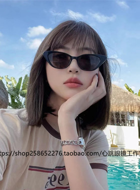 遮阳装饰凹造型猫眼复古韩版男女