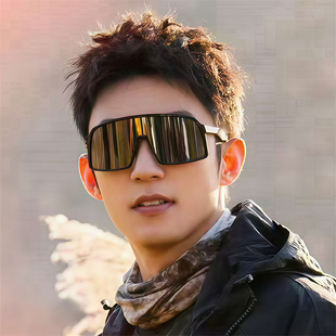 现在就出发黄景瑜同款墨镜方形大框潮男偏光护目镜防紫外线太阳镜