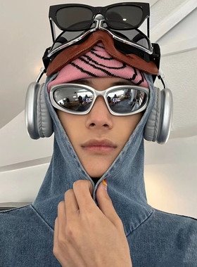 遮阳飞行员式复古男女骑行太阳镜