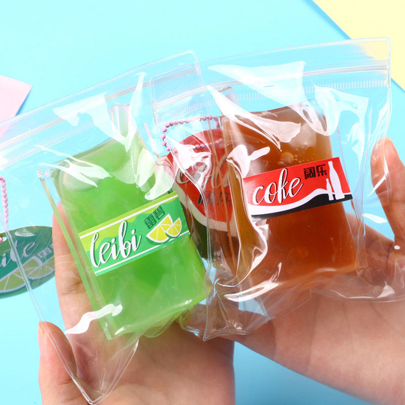 饮料捏捏乐创意网红儿童捏捏减压发泄玩具仿真可乐解压肥宅快乐水